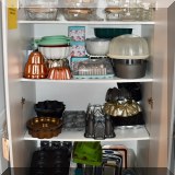 K47. Storage and cake pans.